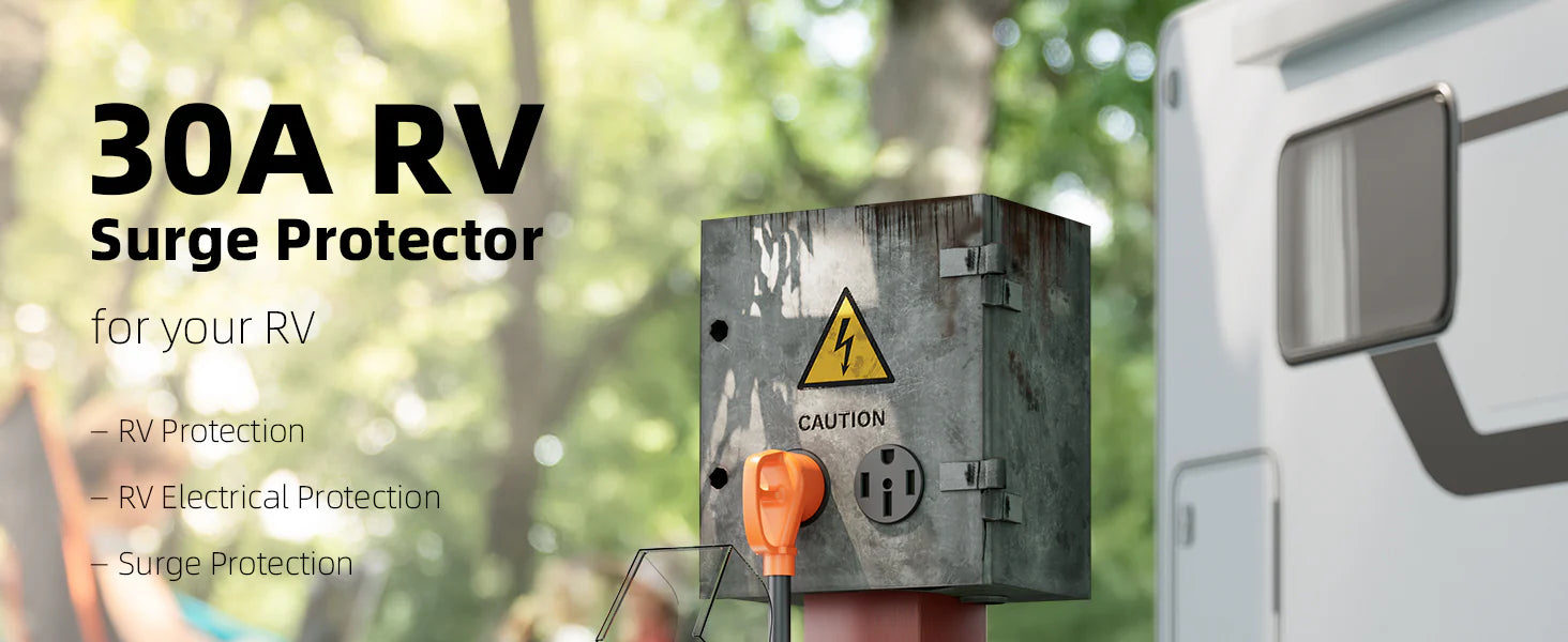 30-amp RV surge protector overview