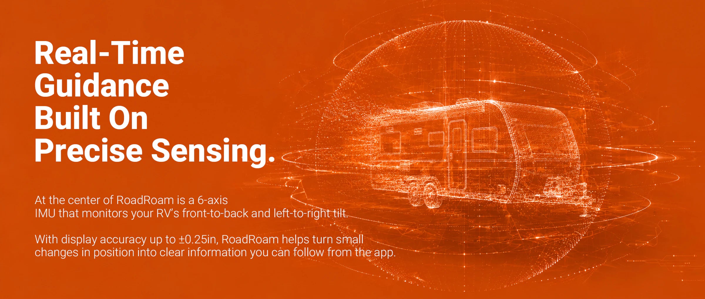Real-time guidance built on precise sensing